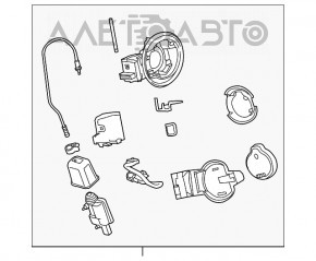 Корпус лючка бензобака Chevrolet Volt 11-15