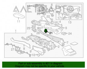 Кнопка P Parking Chevrolet Camaro 16-