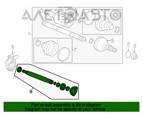 Arbore cu came intermediar Chevrolet Impala 14-20 2.5