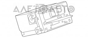 Unitate CD, schimbător de CD Chevrolet Malibu 13-15