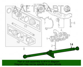 Карданный вал кардан Buick Encore 13-19