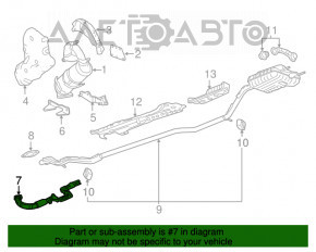 Tubul de admisie Chevrolet Volt 16-