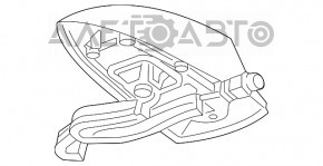 Antena aripă Chevrolet Impala 14-20