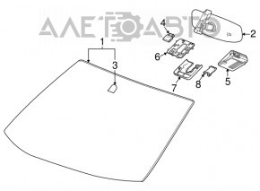 Camera de monitorizare a benzii pentru Chevrolet Volt 11-15