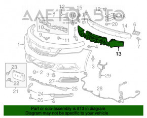 Абсорбер переднего бампера Chevrolet Impala 14-20