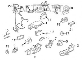 Rezistorul pompei de combustibil pentru Lexus GS300 GS350 GS430 GS450h 06-11