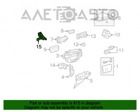 MODUL DE CONTROL AL REZISTORULUI PENTRU POMPA DE COMBUSTIBIL Lexus RX350 10-15