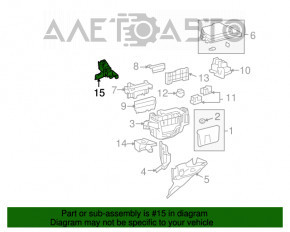 MODUL DE CONTROL AL REZISTORULUI PENTRU POMPA DE COMBUSTIBIL Lexus RX350 10-15