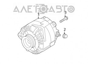 Generatorul Nissan Sentra 20-