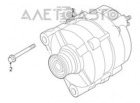 Generatorul Nissan Rogue 21-22 2.5