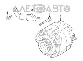 Генератор Nissan Pathfinder 13-20 скрипит