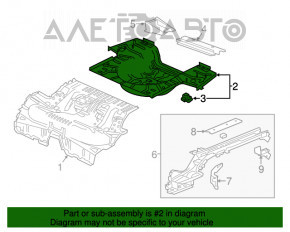 Корыто багажника Chevrolet Impala 14-20