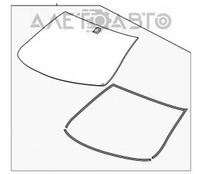 Лобовое стекло Chevrolet Malibu 13-15