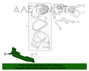 Receptor de aer Chevrolet Volt 16-