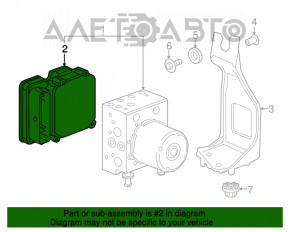 Suport bloc ABS Chevrolet Volt 16-