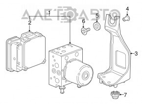 Suport bloc ABS Chevrolet Volt 16-