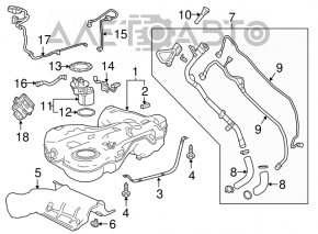 MODUL DE CONTROL AL POMPEI DE COMBUSTIBIL GMC Terrain 10-17