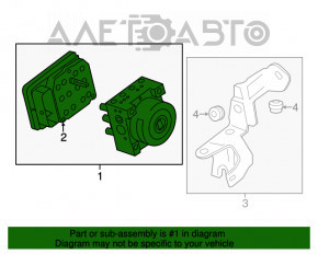 ABS АБС Chevrolet Impala 14-20