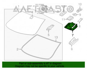 Husa oglinzii interioare pentru Chevrolet Malibu 16 - pentru camera