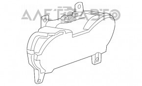 Panoul de bord Chevrolet Impala 14-20 52k, benzina, zgarieturi pe piese