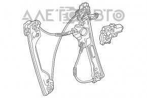 Стеклоподъемник с мотором передний правый Chevrolet Impala 14-20