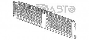 Jaluzele deflectorului radiatorului Chevrolet Malibu 16-