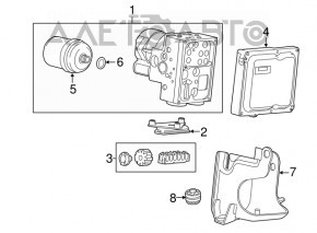 ABS Chevrolet Volt 11-12