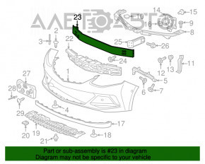 Amplificatorul de bara fata Chevrolet Volt 16-