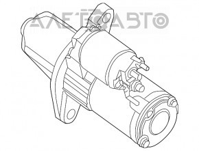 Стартер Nissan Maxima A36 16- 3.5