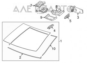 Camera frontală Cadillac CTS 14-