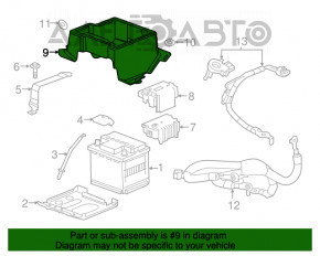 Cutie de baterie Chevrolet Volt 16-