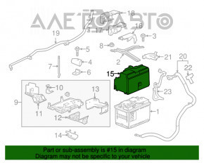 Corpul bateriei Chevrolet Malibu 16-