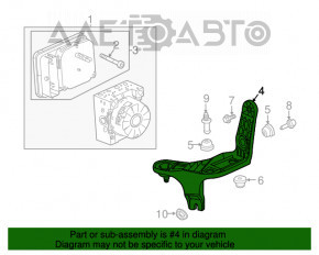 Suport ABS pentru GMC Terrain 18-