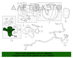 Pompa de vid GTZ pentru Chevrolet Camaro 16- 6.2