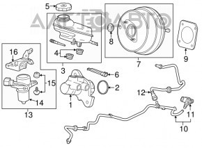 Pompa de vid GTZ pentru Chevrolet Camaro 16- 6.2