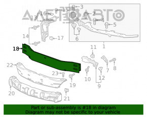 Amplificatorul de bara fata pentru Chevrolet Malibu 16-