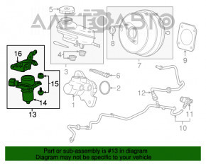 Pompa de vid GTZ pentru Chevrolet Camaro 16- 6.2