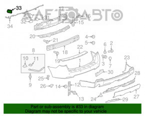 Senzație de unghi mort stânga Cadillac ATS 13-