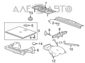 Stiren expandat de rezervă pentru GMC Terrain 10-17