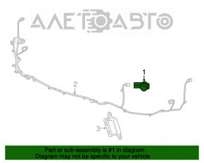 Senzor de parcare frontal extern Cadillac CTS 14-