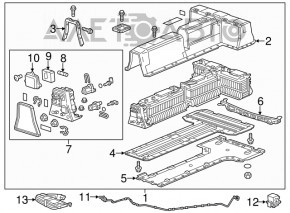 WIRE BATTERY VOLTAGE Chevrolet Volt 11-15