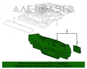 Задняя панель Chevrolet Impala 14-20