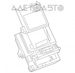 Radio cu casetofon Chevrolet Impala 14-20