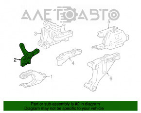 Suport cutie de viteze automată Chevrolet Volt 16 - aluminiu