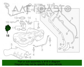 Modulul de conducere a pompei de combustibil Chevrolet Malibu 13-15