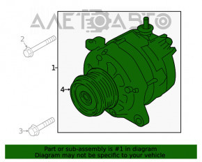 Generatorul Subaru Outback 20-