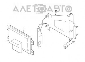 Suportul blocului ECU Infiniti Q50 14- 3.7