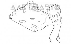 Suportul blocului ECU al motorului Nissan Rogue Sport 17-19