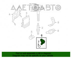 Senzorul de poziție a arborelui cu came Infiniti G25 G35 G37 4d 06-14