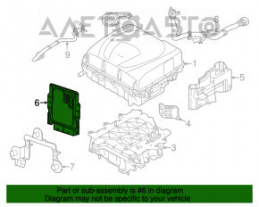 Blocul ECU al motorului Nissan Leaf 13-15